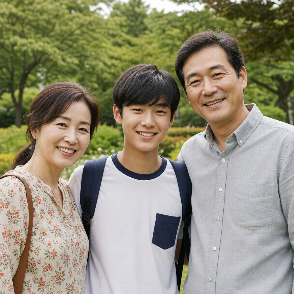 현재 가족사진